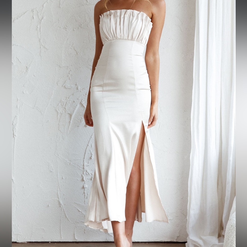 Strapless Dress